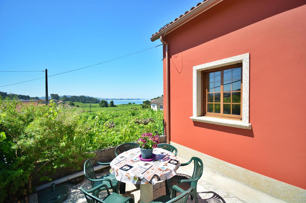 Casa Con Vistas Al Mar En Cambados Villa Buitenkant foto